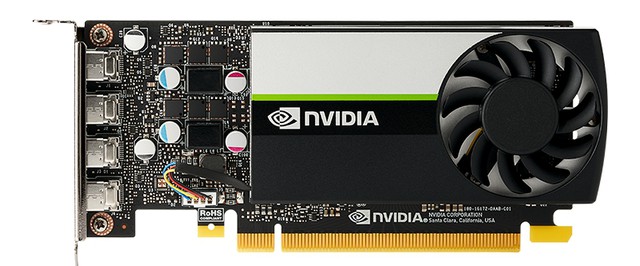 Nvidia выпустила миниатюрную карту с поддержкой 4 экранов 4K@120