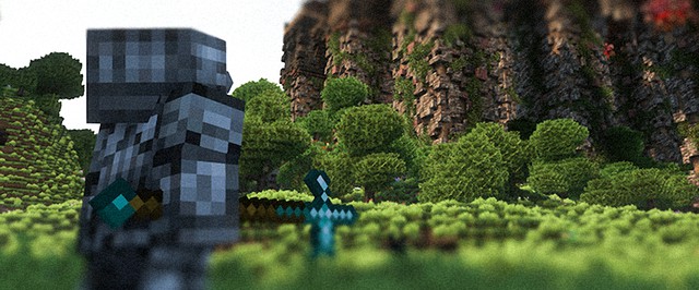 Minecraft превратили в аналог Elden Ring: с боссами, новой боевой системой и драконами