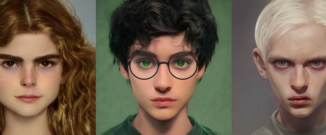 ИИ нарисовал героев «Гарри Поттера» по описаниям из книг: фото