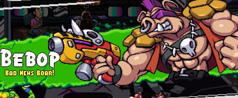 Черепашки против Бибопа: геймплей Teenage Mutant Ninja Turtles Shredders Revenge