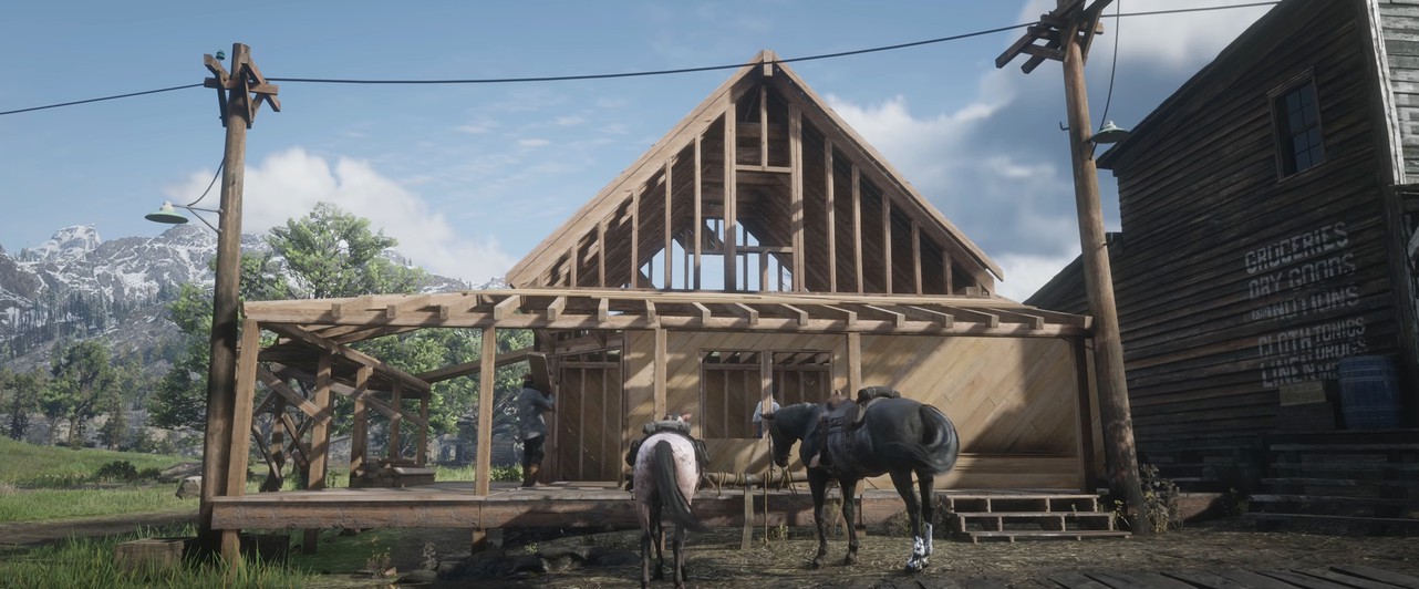 Ranch from Red Dead Redemption 2 will actually try to build