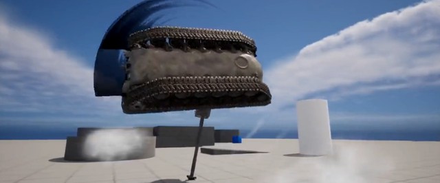 Прототип файтинга с дерущимися танками: видео