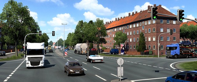 В Euro Truck Simulator 2 улучшают Ганновер: фото