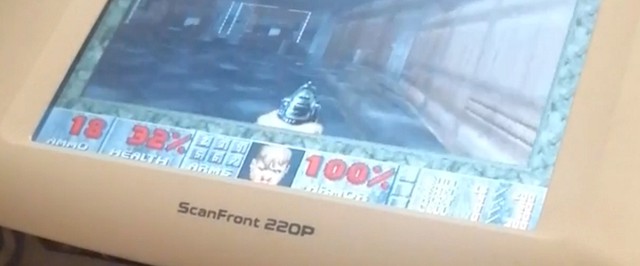 Первый Doom запустили на старом сканере Canon