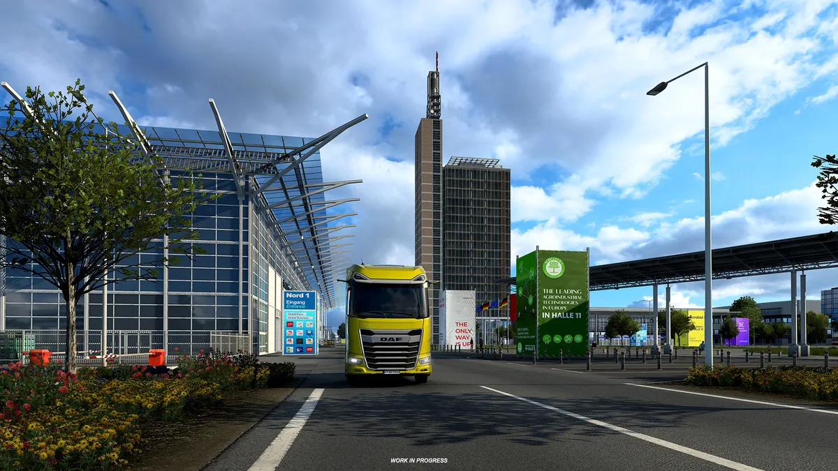 У Euro Truck Simulator 2 вышла бета 1.45 — с новым Ганновером, прицепами и  датчиком дождя