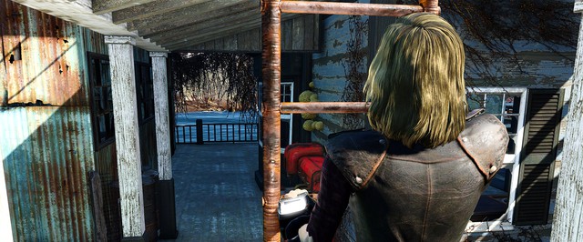 Моддер добавил в Fallout 4 полноценные лестницы — по ним можно лазать