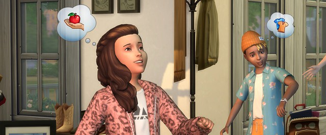 Для The Sims 4 вышел комплект «Первые наряды» для модных детей