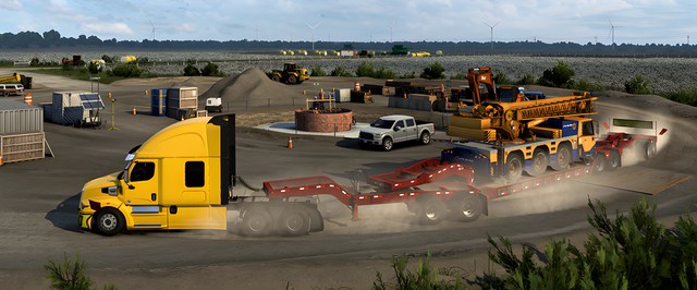 Техас в American Truck Simulator: новые кадры вечной стройки