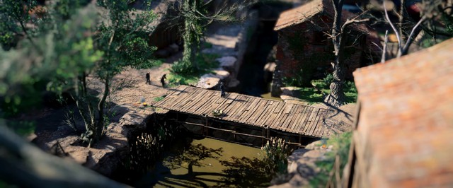 «Игрушечная» Assassins Creed Valhalla в технике tilt-shift: видео