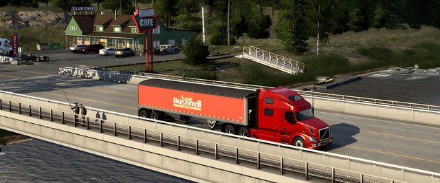 Новая трасса в American Truck Simulator: фото