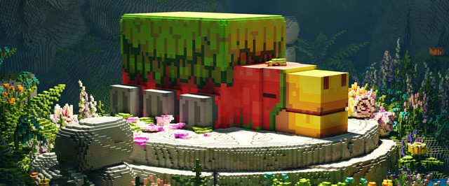 Сниффер появится в Minecraft неизвестно когда, но фанатка уже превратила его в мягкую игрушку