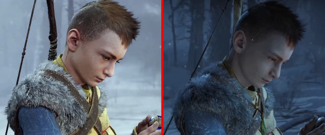 Графику в God of War Ragnarok сравнили с первым трейлером и на двух поколениях PlayStation