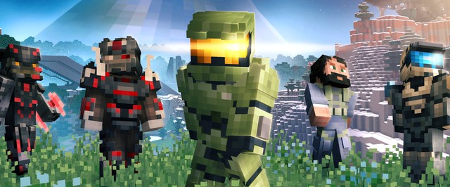 Моддер объединил Halo и Minecraft: получился шутер с разрушаемым окружением