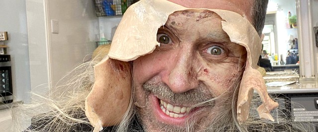 Пэдди Консидайн снимает кожу и превращается в Визериса: фото со съемок «Дома дракона»