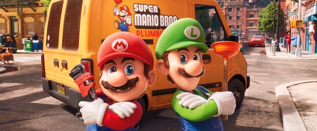 Утечка: постеры и арты фильмы про Марио