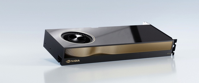 Nvidia начала продавать ускоритель RTX A6000 за $7350 — он быстрее GeForce RTX 4090