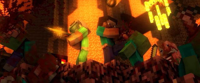 Вышла Brutal Minecraft — тотальная конверсия, где можно отстреливать зомби головы