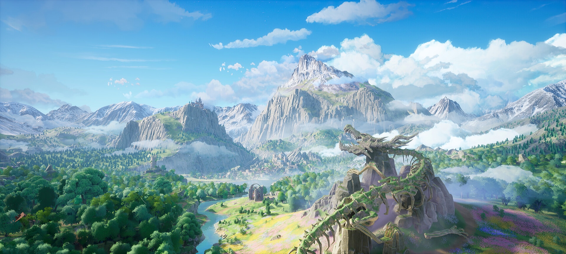 Мир в стиле Genshin Impact собрали на Unreal Engine 5: видео