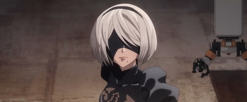 Новый тизер аниме NieR Automata : с роботами, панцу и боссами