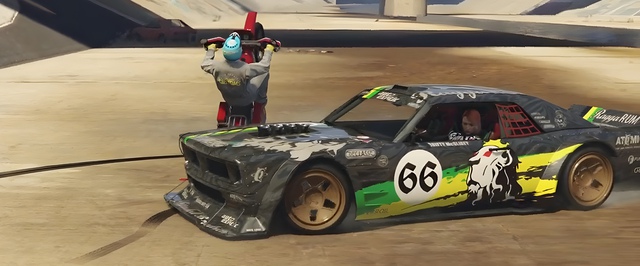 В GTA простились с Кеном Блоком с помощью ролика в стиле Gymkhana