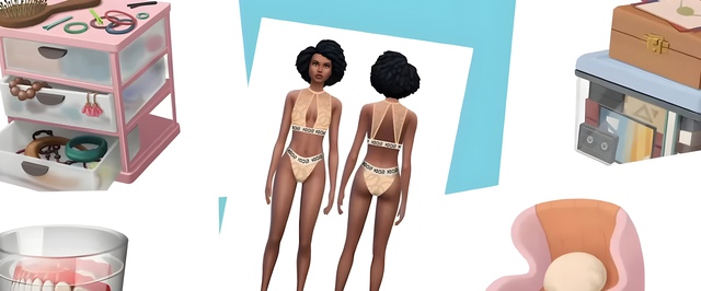 Утечка: новый комплект для The Sims 4 будет про нижнее белье