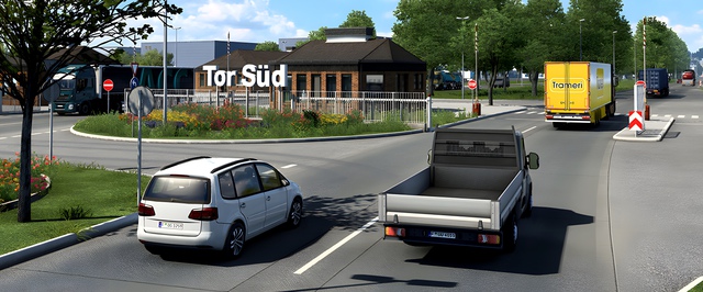 Новый Франкфурт в Euro Truck Simulator 2: фото