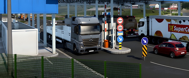 Балканское пограничье в Euro Truck Simulator 2: кадры нового дополнения