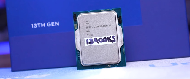 Intel выпустила процессор Core i9-13900KS, работающий на частоте до 6 ГГц