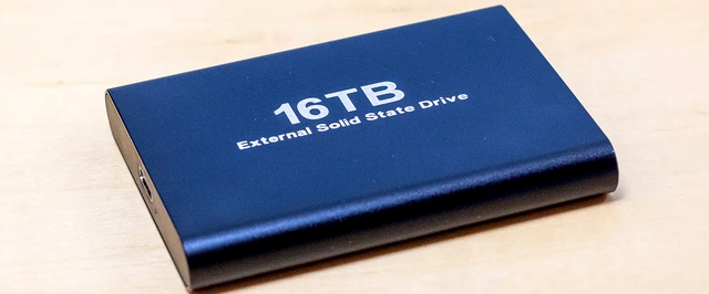Внутри дешевого SSD на 16 ТБ нашли карту памяти и много свободного места