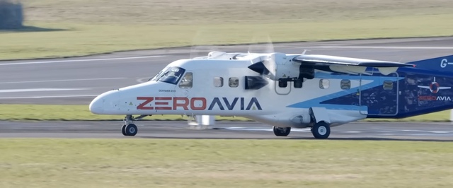 Водородно-электрический самолет впервые поднялся в воздух — пока на 10 минут