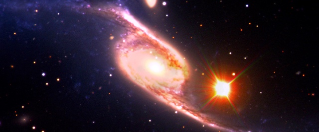 Самая большая спиральная галактика во Вселенной: фото