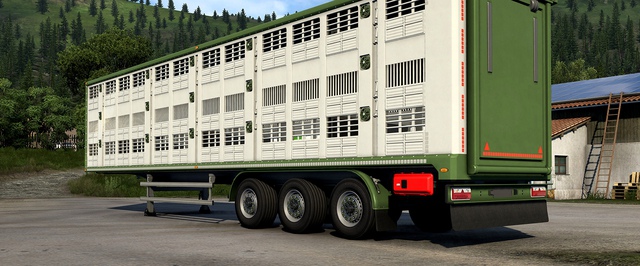 Euro Truck Simulator 2 получит прицепы для скота: фото