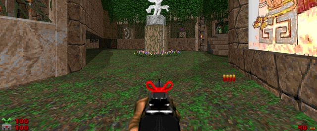 Демонов побеждают силой любви и дробовиком с бантиком в моде для Doom 2
