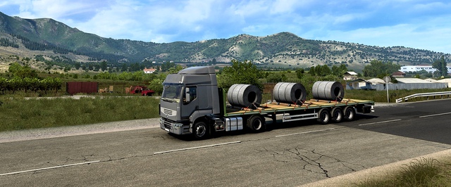 Поездка по Балканам в Euro Truck Simulator 2: видео