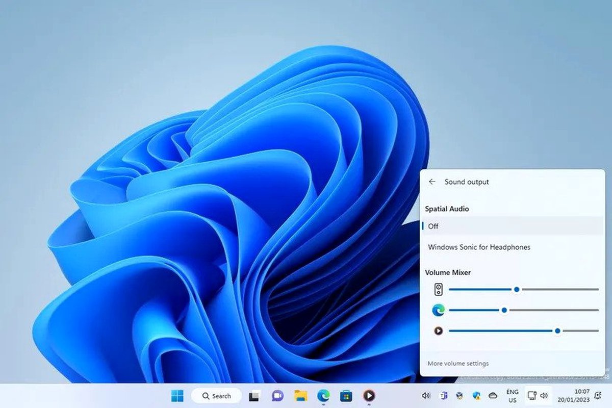 В Windows 11 переделают микшер: фото