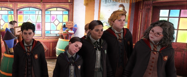 Виртуальная жизнь в Hogwarts Legacy: NPC добавили реалистичное поведение и расписание