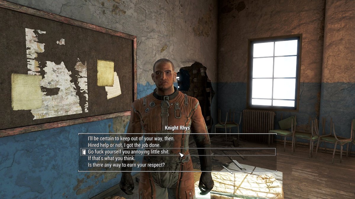 Fallout 4 received a role-playing mod that improves the dialogue system