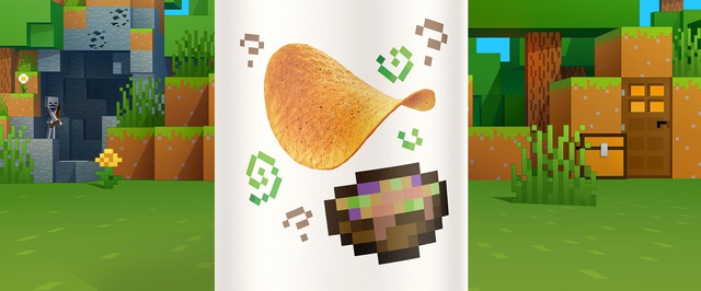 Pringles выпустит «подозрительные» чипсы в стиле Minecraft