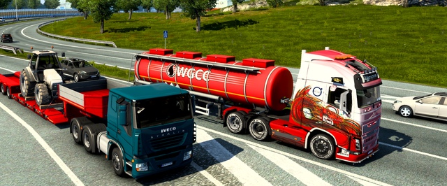 Мультиплеер для Euro Truck Simulator 2 и American Truck Simulator вышел в релиз | StopGame