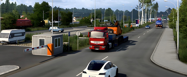 Новый Травемюнде в Euro Truck Simulator 2: скриншоты обновленного города