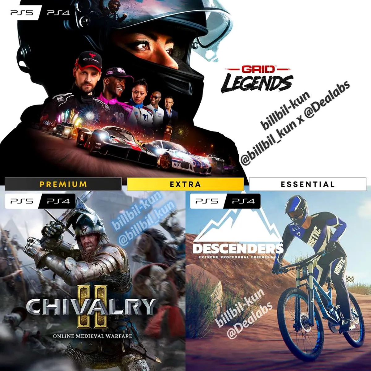 В мае подписчики PS Plus получат GRID Legends и Chivalry 2