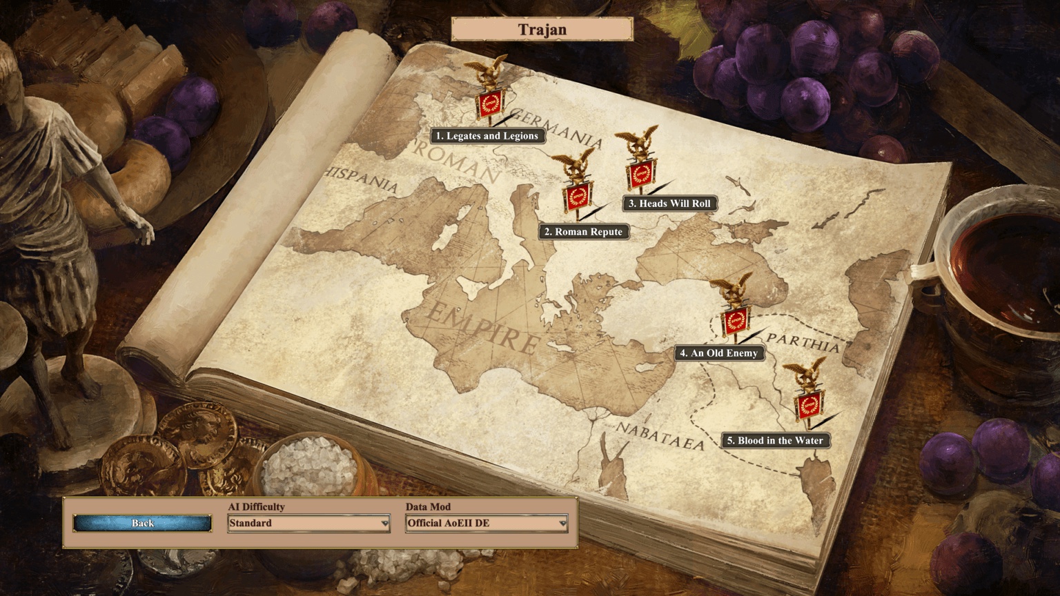 DLC age of Empires 2 Definitive Edition. Eastern Traian campaign Map. Age of Empires 2 Return to Rome. Hour age