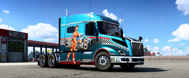 В American Truck Simulator появился Volvo VNL