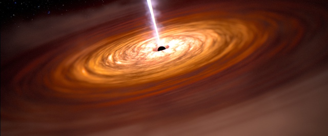 Найден квазар с излучением в 60 тысяч раз горячее Солнца