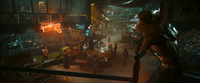 Черный рынок Cyberpunk 2077 Phantom Liberty: новые геймплейные кадры