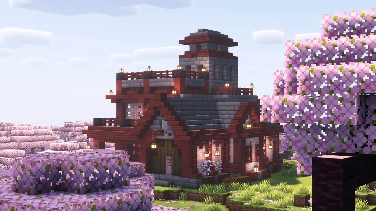 Идеи красивого дома в Майнкрафт - VScraft