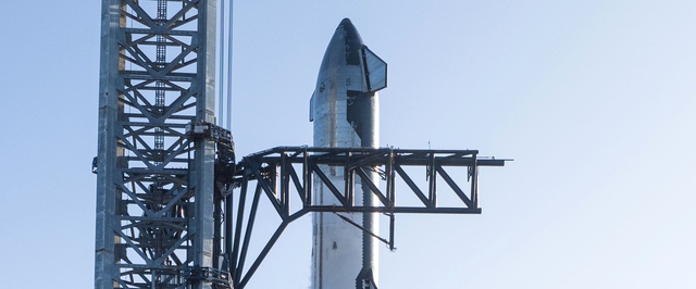 SpaceX тестирует следующий Starship: фото
