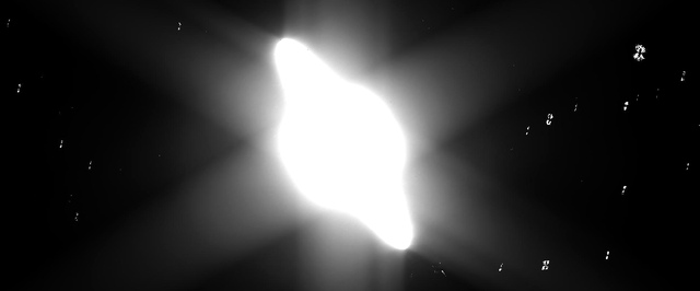 Сатурн в инфракрасном диапазоне: фото