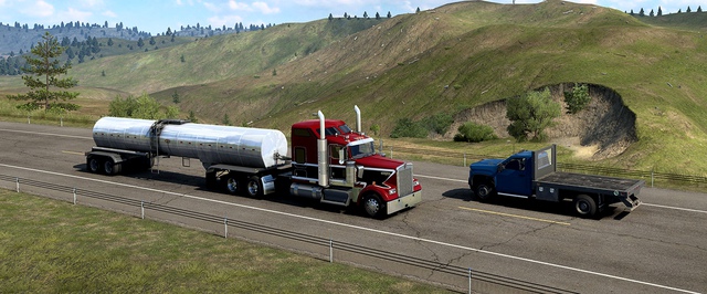 Авторы American Truck Simulator тизерят дополнение — штат предлагают опознать по скриншотам