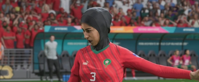 В FIFA 23 впервые появилась футболистка в хиджабе